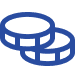 Expat Pension Advice 10 Coins Icon