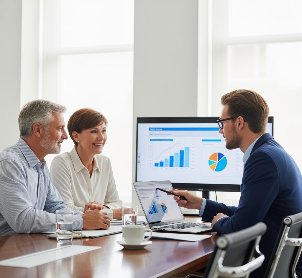 happy client meeting_hlikcchlikcchlik Why do financial planning?